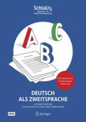 book  Deutsch als Zweitsprache: Alphabetisierung für Jugendliche und junge Erwachsene