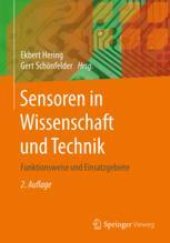 book  Sensoren in Wissenschaft und Technik: Funktionsweise und Einsatzgebiete