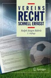 book Vereinsrecht - Schnell erfasst