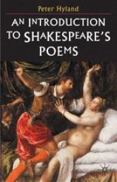 book  An Introduction to Shakespeare’s Poems