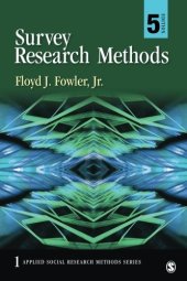 book Survey Research Methods