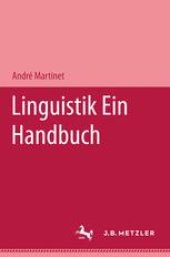 book Linguistik: Ein Handbuch