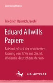 book Eduard Allwills Papiere