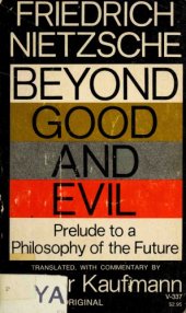 book Beyond good and evil; prelude to a philosophy of the future