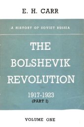 book The Bolshevik Revolution 1917–1923