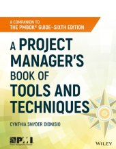 book A Project Manager’s Book of Tools and Techniques