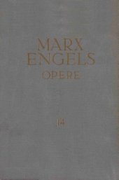 book Karl Marx, Friedrich Engels. Opere