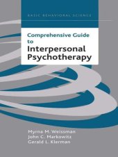 book Comprehensive Guide to Interpersonal Psychotherapy