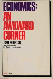 book Economics: An Awkward Corner