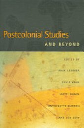 book Postcolonial Studies and Beyond