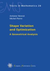 book Shape Variation and Optimization : A Geometrical Analysis