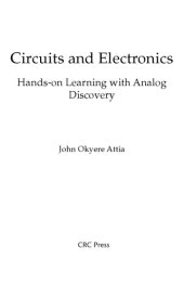 book Circuits and Electronics. Hands-on Learning with Analog Discovery