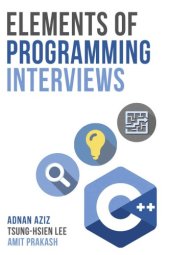 book Elements of Programming Interviews: The Insiders’ Guide