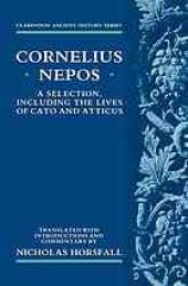 book Cornelius Nepos: a selection, including the lives of Cato and Atticus