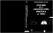 book Estudio de la Constitucion Politica de 1993. Tomo I