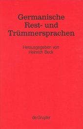 book Germanische Rest- und Trümmersprachen