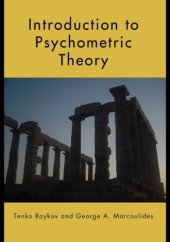 book Introduction to Psychometric Theory