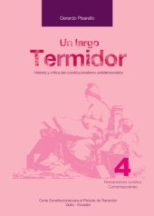 book Un largo Termidor: historia y crítica del constitucionalismo antidemocrático