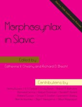 book Morphosyntax in Slavic