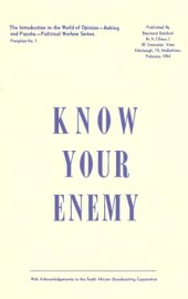 book Know Your Enemy