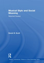 book Musical Style and Social Meaning: Selected Essays