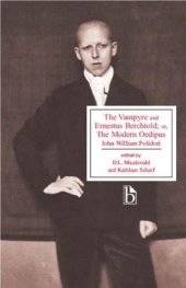 book The Vampyre and Ernestus Berchtold or The Modern Eedipus