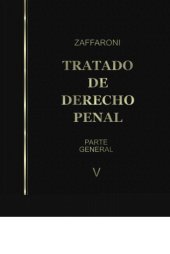 book Tratado de Derecho Penal. Parte General. Tomo V