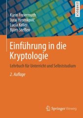 book Einführung in die Kryptologie : Lehrbuch für Unterricht und Selbststudium