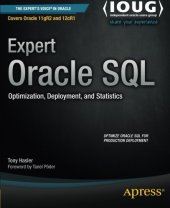 book Expert Oracle SQL optimization, deployment, and statistics