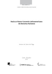 book Hacia un nuevo Convenio Latinoamericano de Derechos Humanos