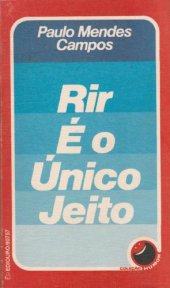 book Rio é o Único Jeito