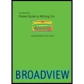 book The Broadview Pocket Guide to Writing, second edition