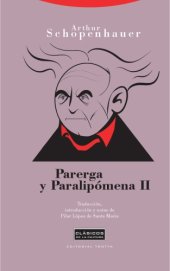 book Parerga y paralipómena