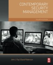 book Contemporary Security Management, Fourth Edition