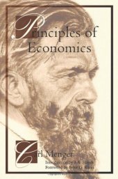 book Principles of Economics