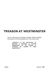 book Treason at Westminster