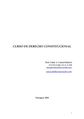 book Curso de Derecho Cinstitucional