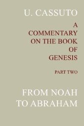 book A Commentary on the Book of Genesis (Part II): from Noah to Abraham