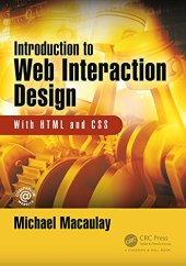 book Introduction to Web Interaction Design: With HTML and CSS