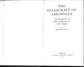 book The Stagecraft of Aeschylus