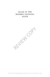 book Islam in the Modern National State