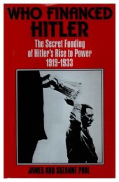 book Who Financed Hitler: The Secret Funding of Hitler’s Rise to Power, 1919–1933