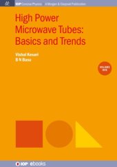 book High Power Microwave Tubes: Basics and Trends