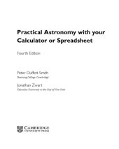 book Practical Astronomy with your Calculator or Spreadsheet