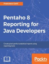 book PENTAHO 7 REPORTING FOR JAVA DEVELOPERS -.