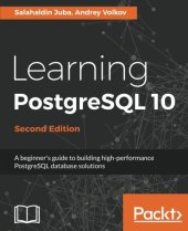 book Learning PostgreSQL 10