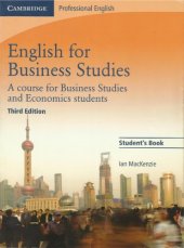 book English for Business Studies: A course for business studies and economics students - student’s edition (3 ed)