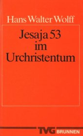 book Jesaja 53 im Urchristentum