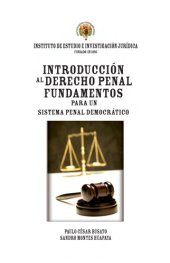 book Introducción al Derecho Penal. Fundamentos para un sistema penal democrático