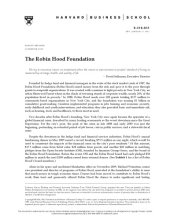 book The Robin Hood Foundation